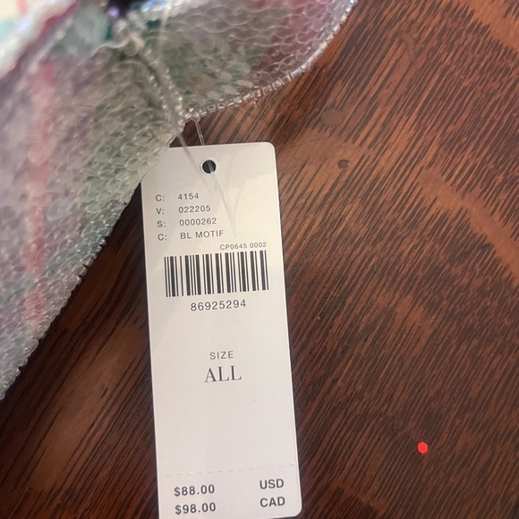 Maeve Pastel Sequin Shoulder Bag NWT - Picture 6 of 7